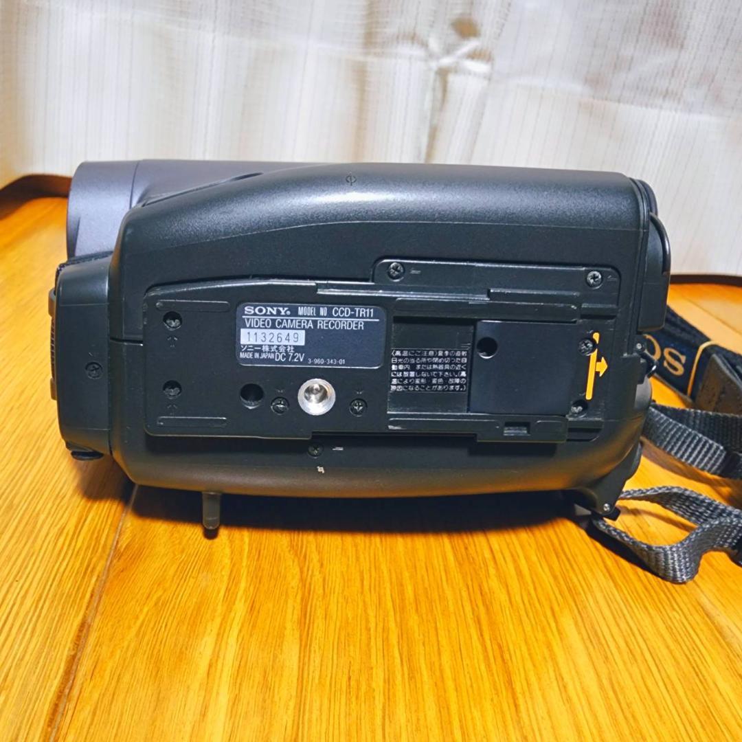 【動作確認済】高画質 SONY Hi8 8ミリ ビデオカメラ クレードルセット