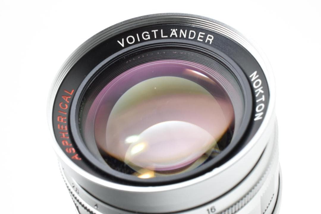 【並品】Voigtlander ASP 50mm F1.5 Mマウント #488
