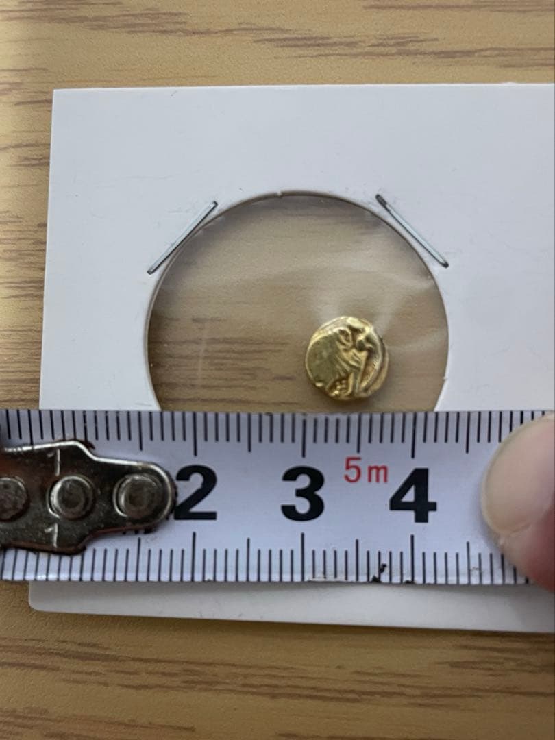 インド　ファナム金貨（象）