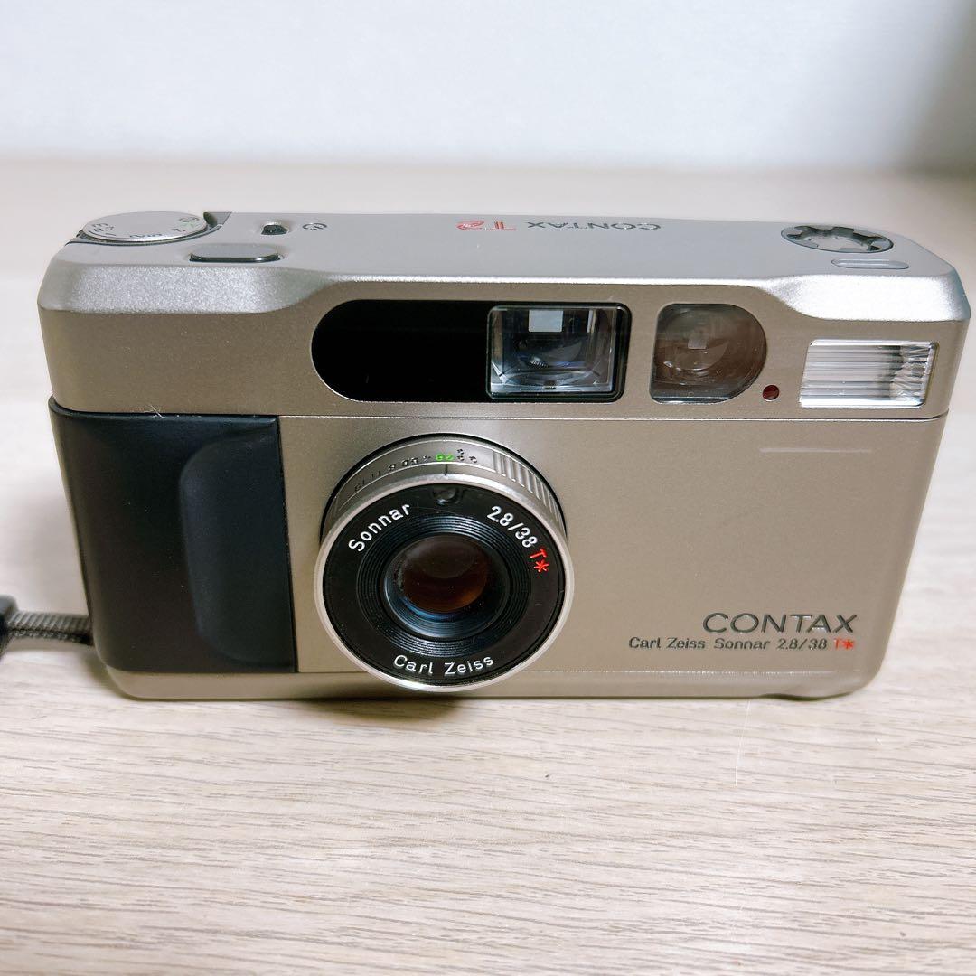 【希少】CONTAX T2 動作一部確認 現状ジャンク扱い