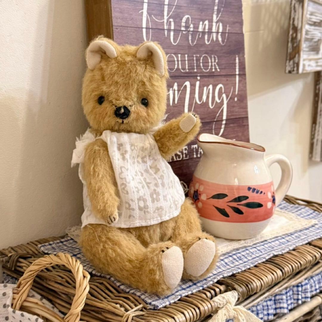 優しいテディベアさん アーティストベア 海外作家様 ハンドメイド ぬいぐるみ