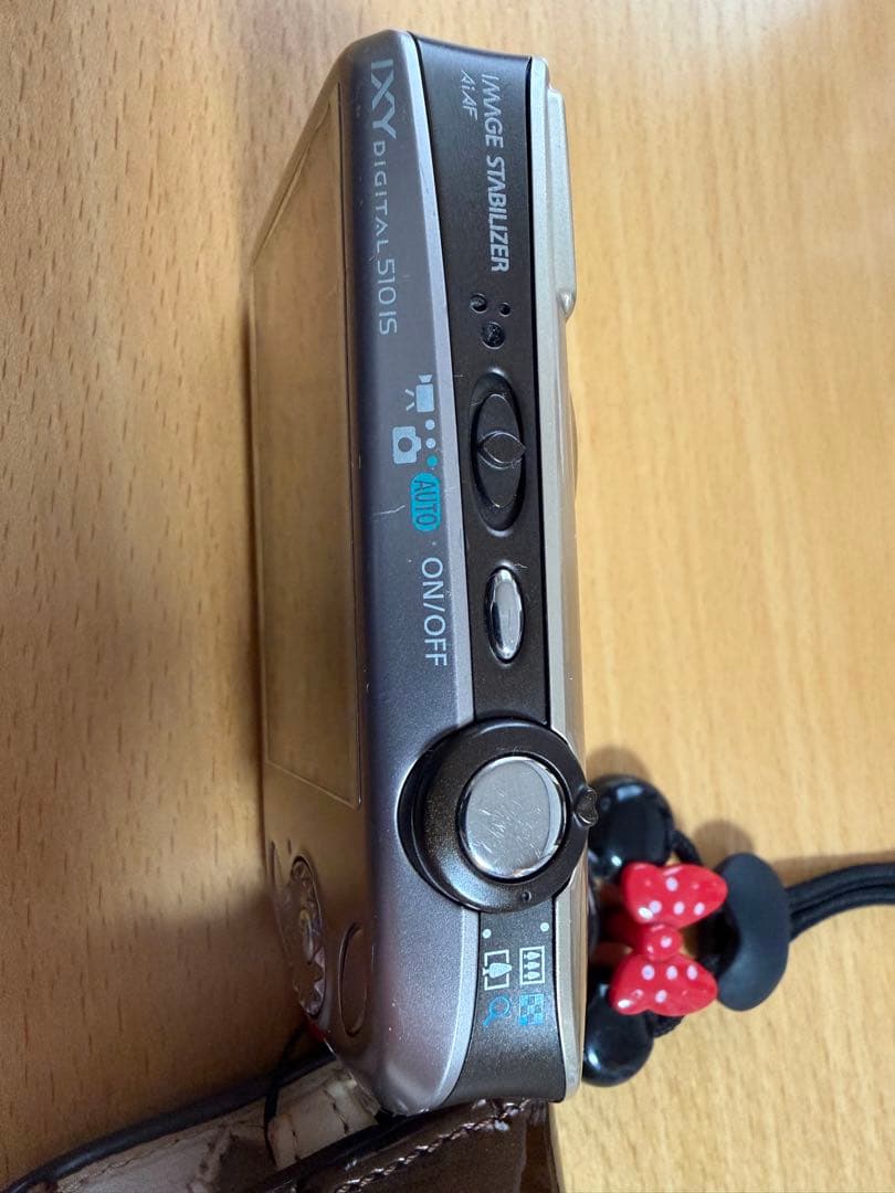 Canon IXY 510IS ゴールド 美品 バッテリー2個 充電器 ケース付