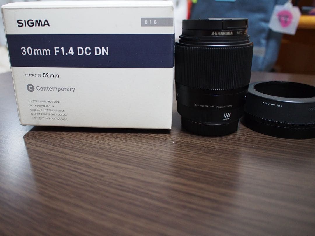 SIGMA 30mm F1.4 DC DN レンズ