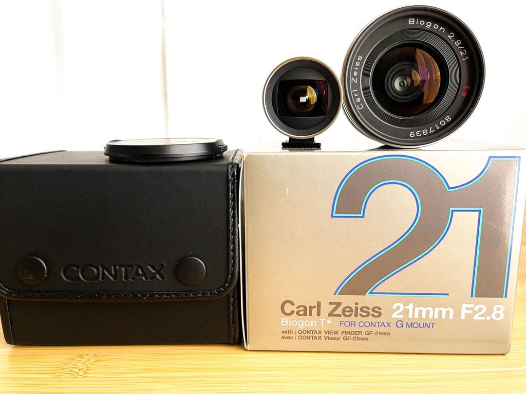 CONTAX コンタックス G Biogon T* F2.8 21mm g21