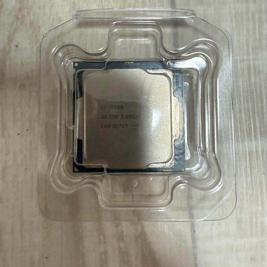 CPU Intel Core i7-7700 CPU 3.60GHz