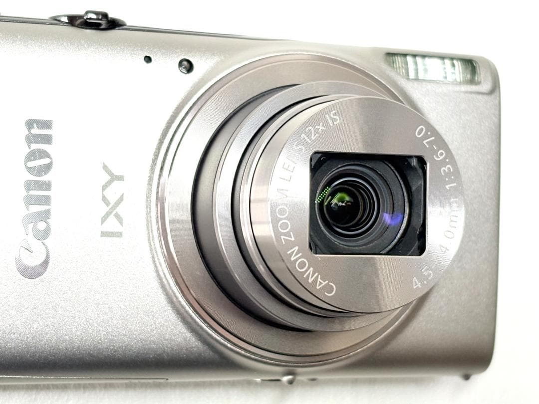 【ほぼ新品 カメラケース付き】 キャノン Canon IXY 650 シルバー