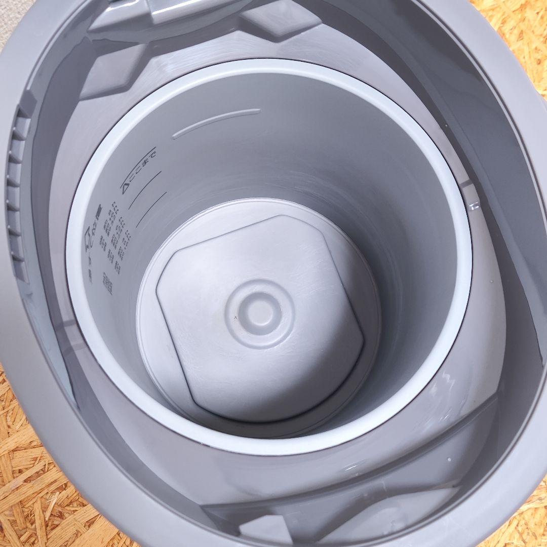【美品】象印 スチーム式加湿器 グレー EE-DE35-HA