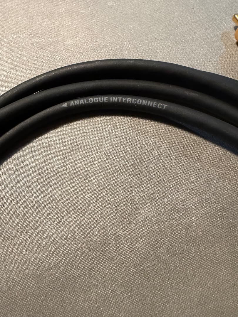 LINN BI12/UB インターコネクトケーブル ブラックRCA 1.２mペア
