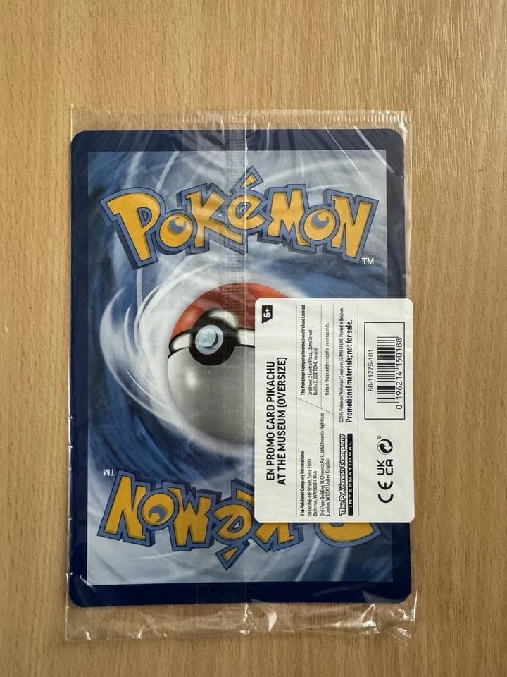 ジ*ン様 【新品未開封】ロンドン自然史博物館 Pikachu at the Mu