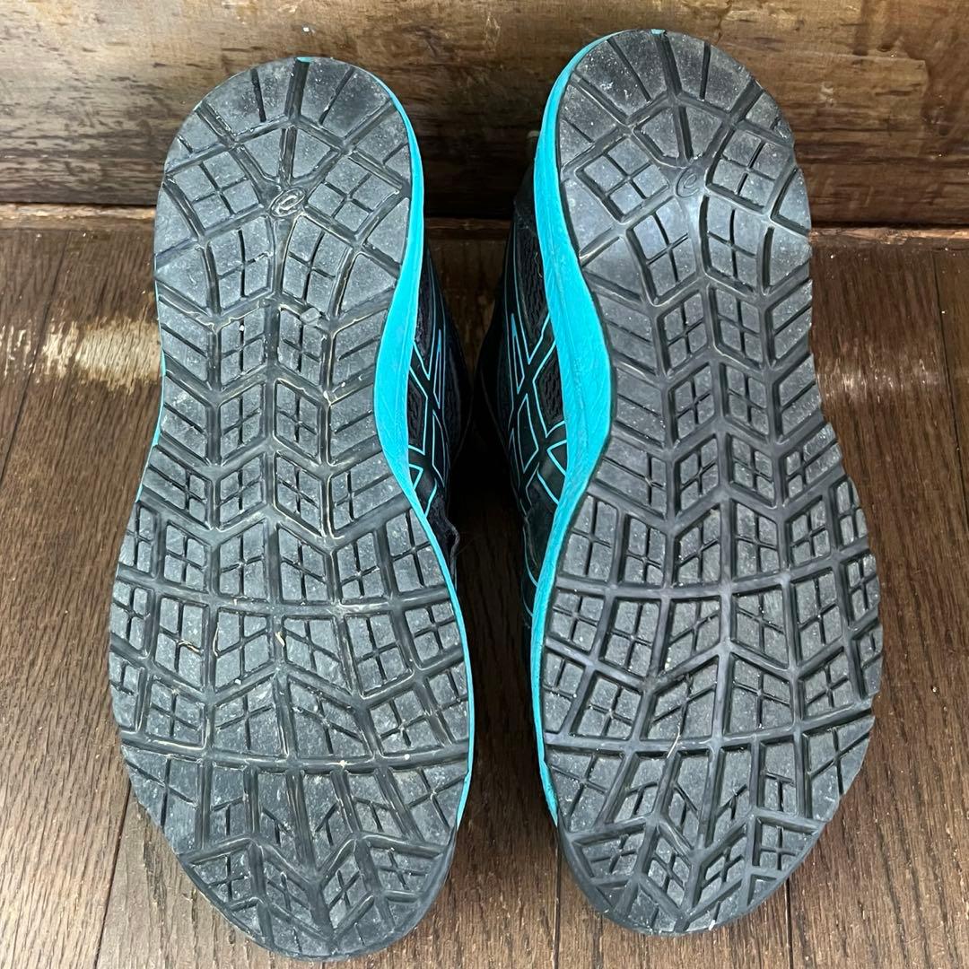 アシックス ウィンジョブ CP209 BOA ブラック×エレクトリックブルー