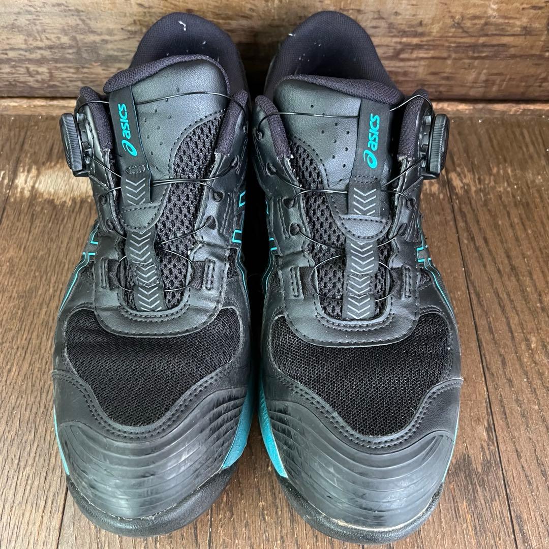 アシックス ウィンジョブ CP209 BOA ブラック×エレクトリックブルー