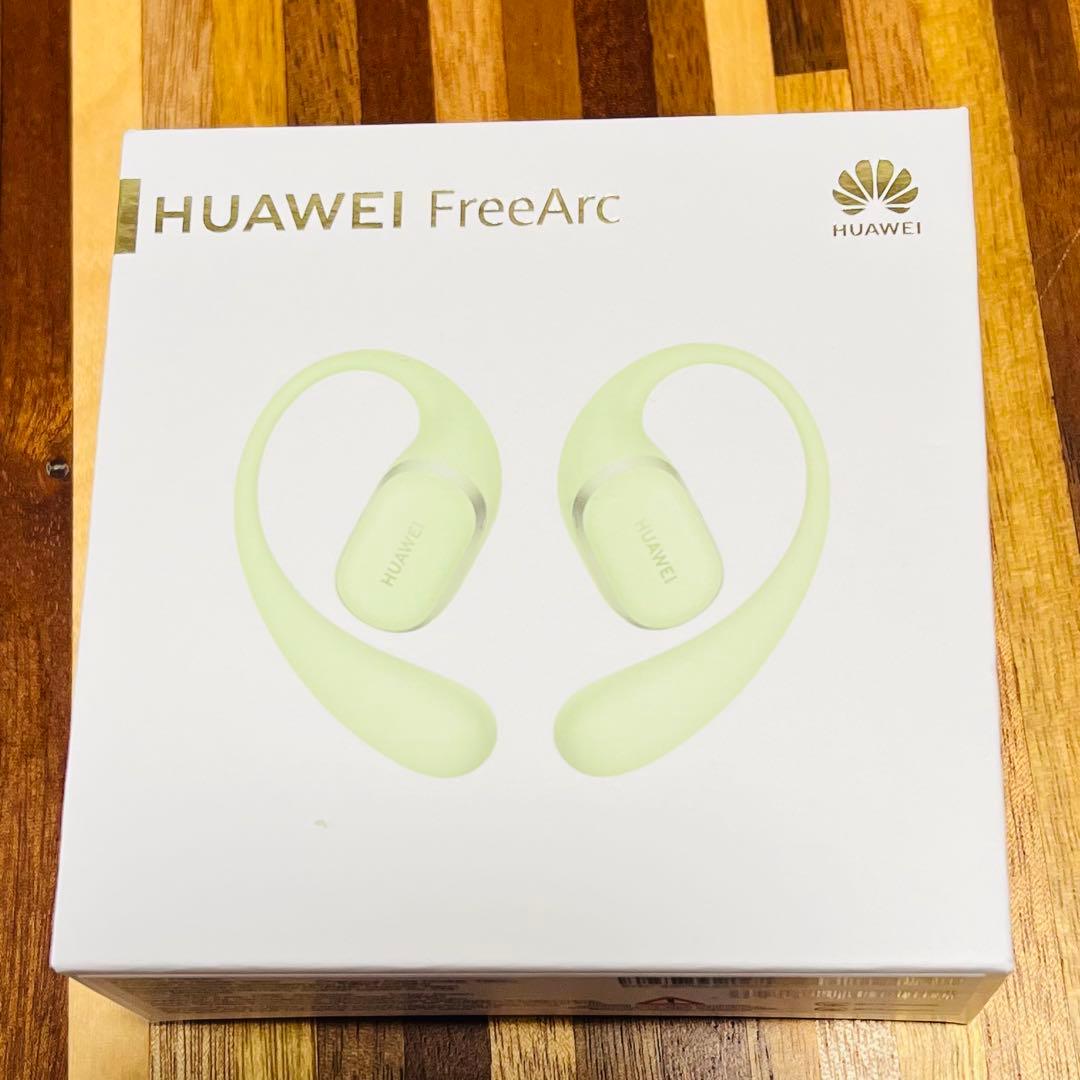 即日発送HUAWEI FreeArc オープンイヤー グリーン