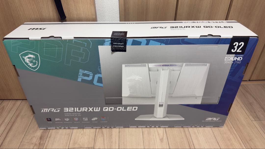 MSIゲーミングモニター/31.5型/4KQD-OLED/MPG 321URXW