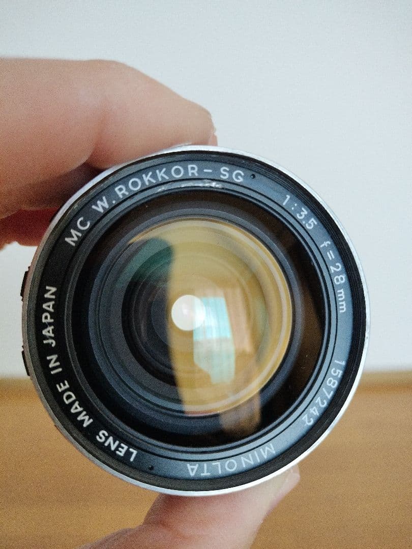 ミノルタ Minolta SR-7 ROKKOR 28mm 55mm 135mm