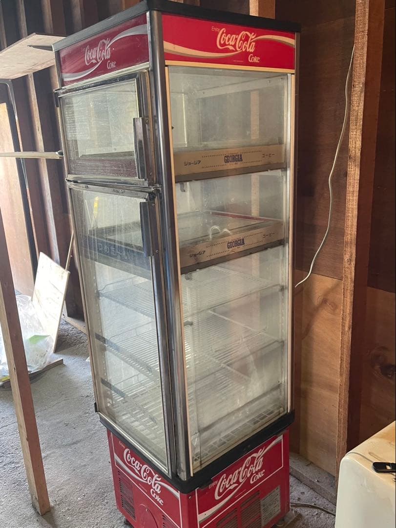 Coca-Cola 冷蔵ショーケース 中古　最終値下げ