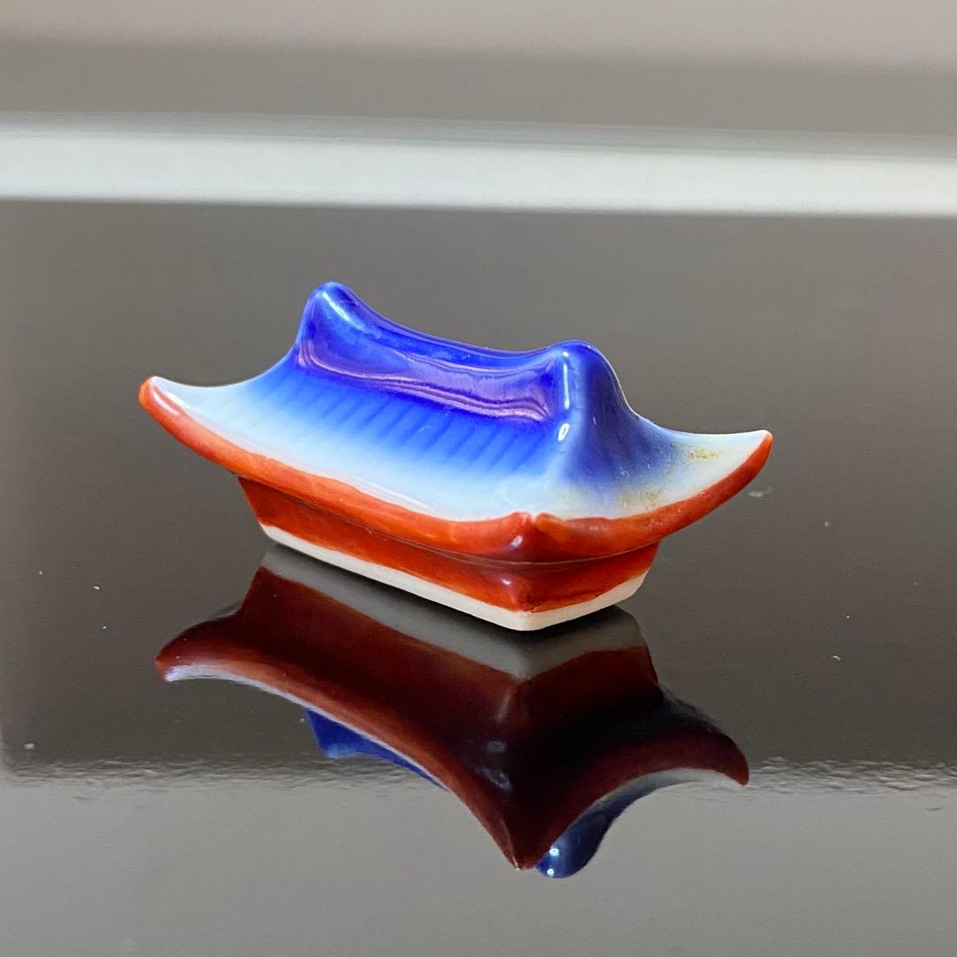 希少品　家形箸置　和気亀亭