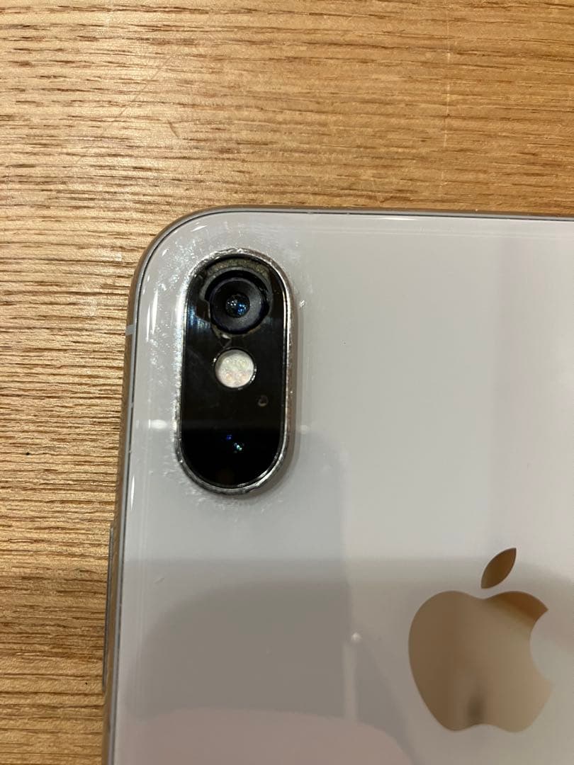iPhone x 256G ひび割れあり