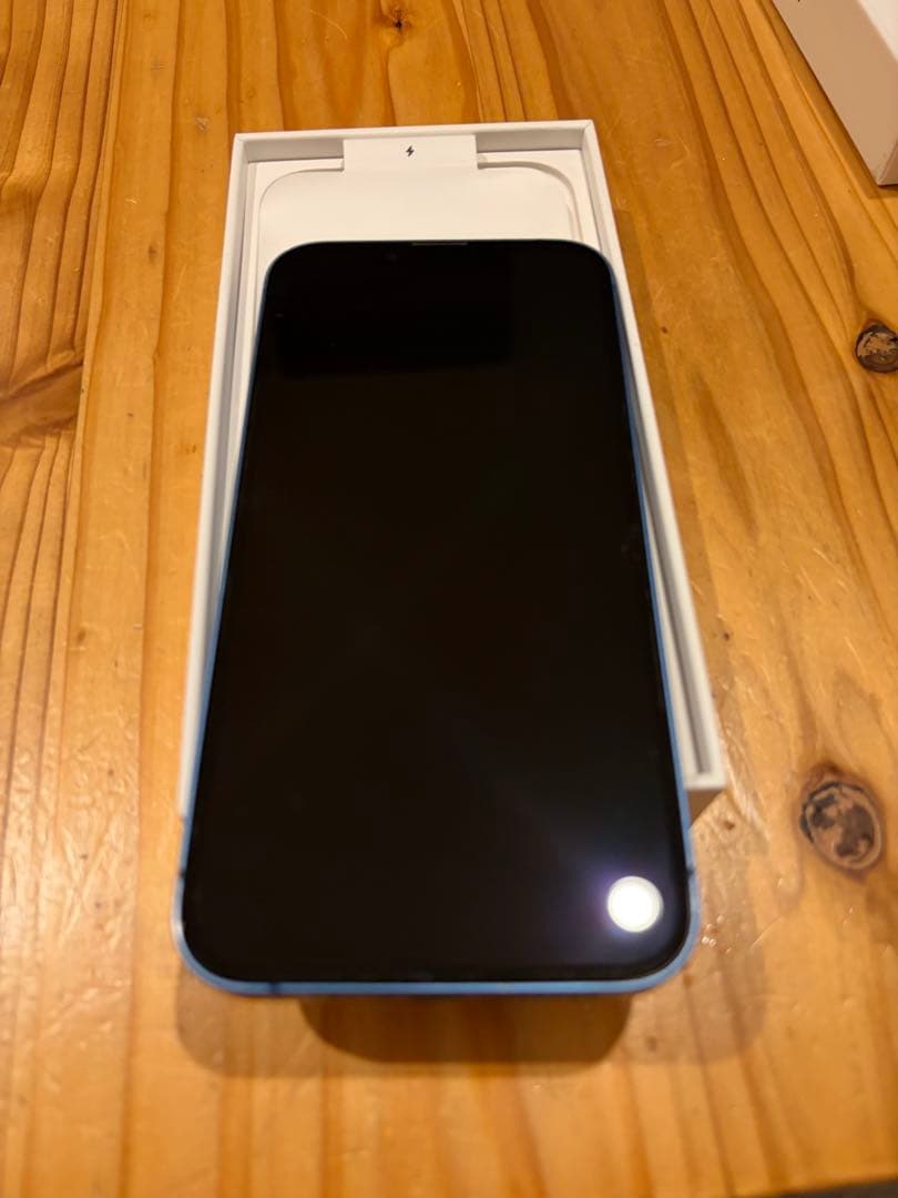 Apple iPhone 13 本体 青128GB SIMフリー