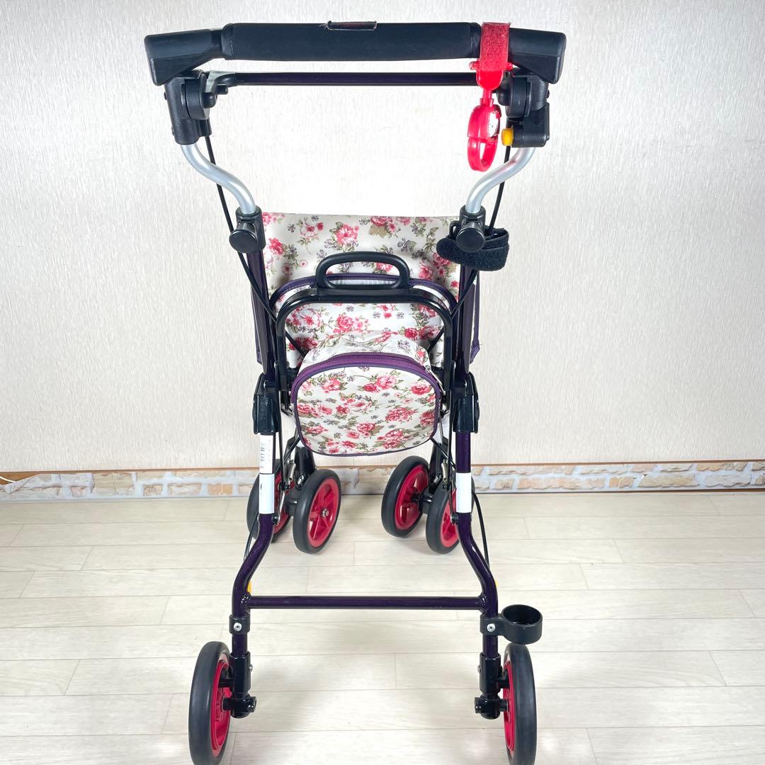 象印　ベビー ライトステップタイニーWヌーボー シルバーカー 折りたたみ
