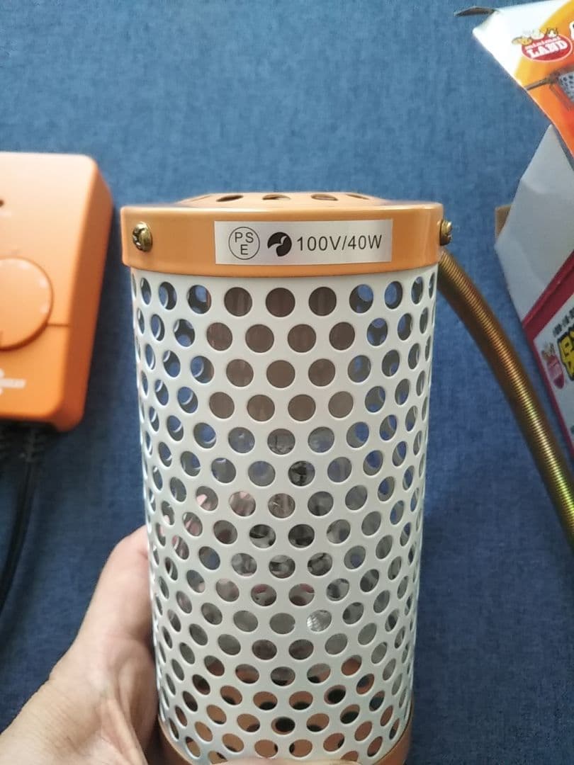 マルカン保温電球、ミニマルサーモスタット、(小動物、小鳥、爬虫類)