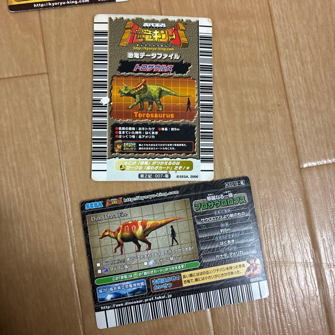 恐竜キングカード　13枚セット