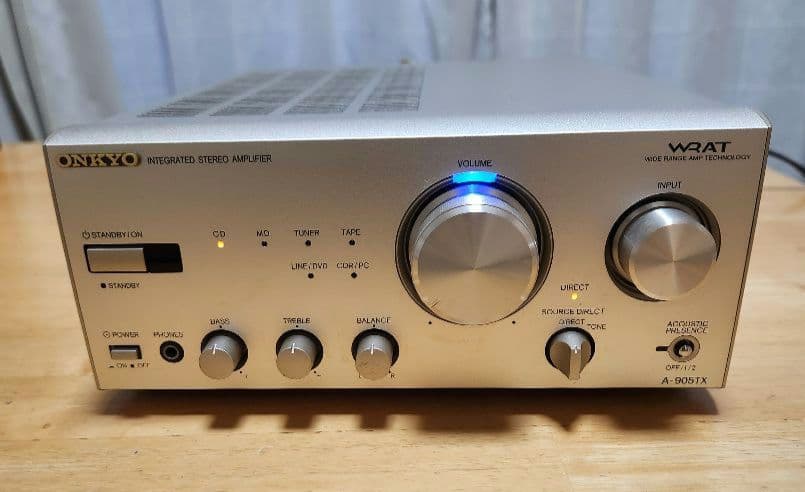 ONKYO　INTEC　A-905TX インテグレ－テッドステレオアンプ