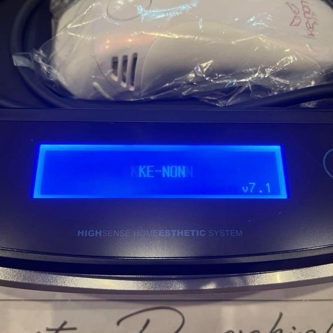 【ke-non】ケノン Ver7.1 フラッシュ式脱毛器 眉毛脱毛器付