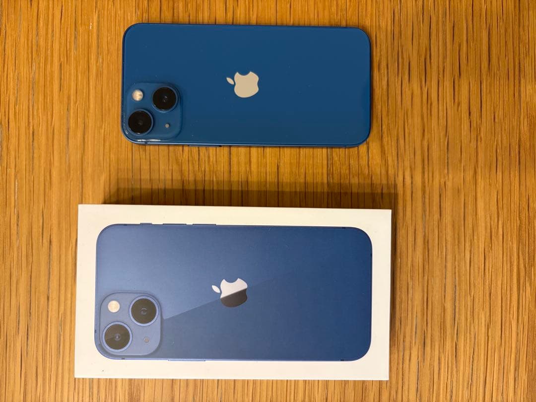 iPhone13mini 本体　86% ブルー