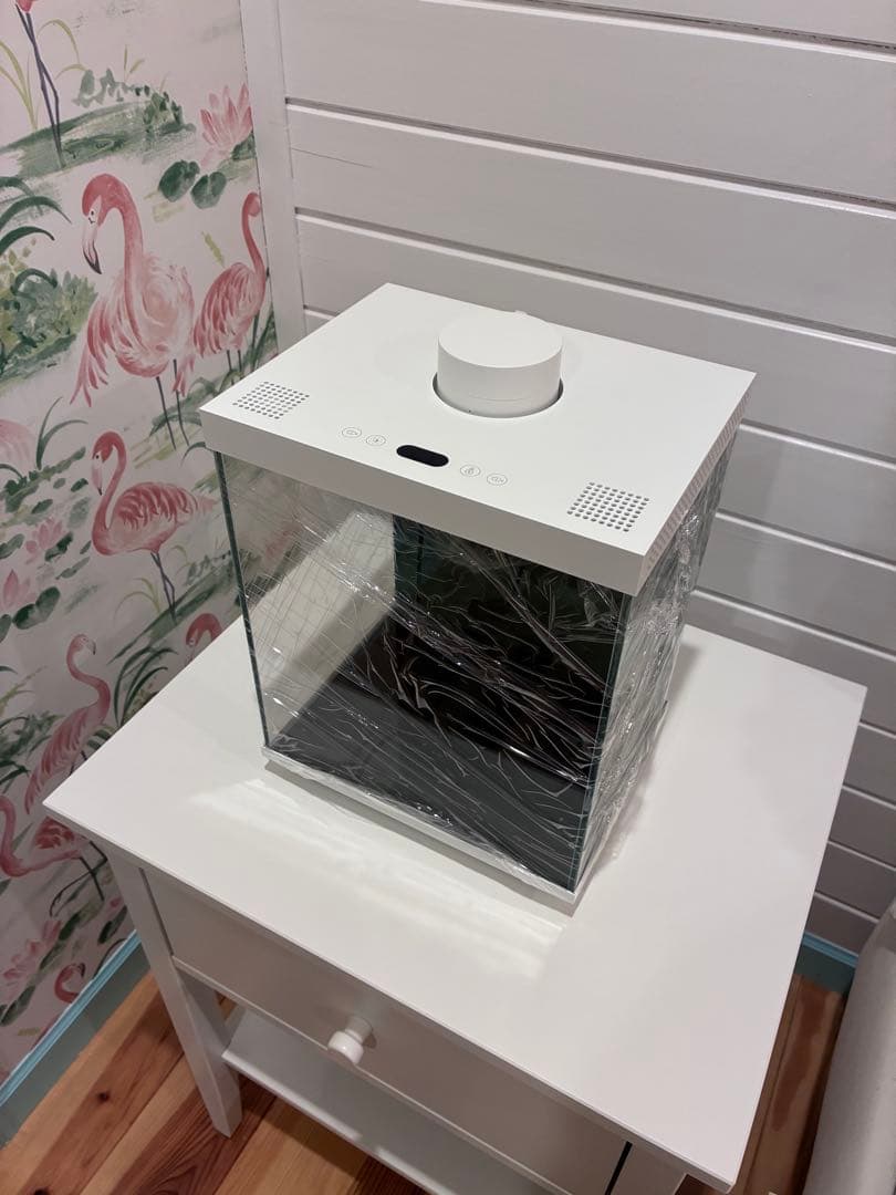 【新品未使用】FiSH-α4 オールインワン水槽 12L 自動給餌機能付