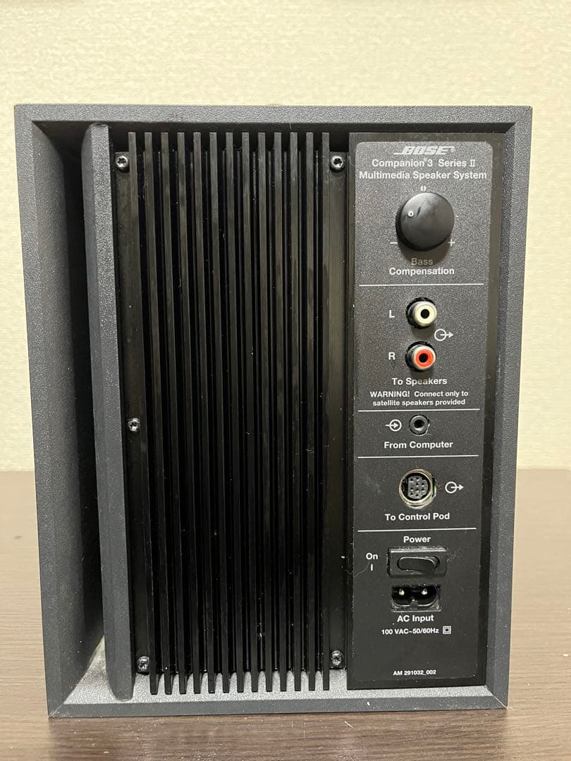 BOSE Companion 3 Series II system スピーカー
