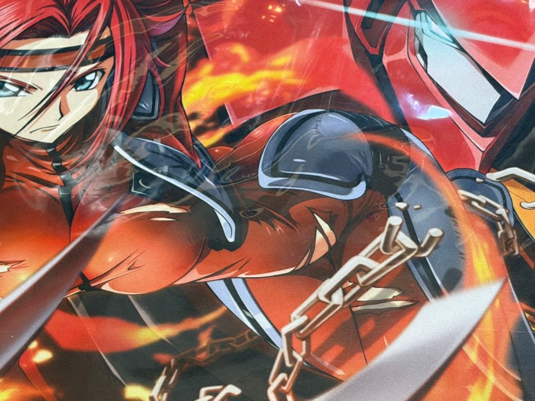 【新品】コードギアス CC カレン プレイマット デスクマット ラバーマット