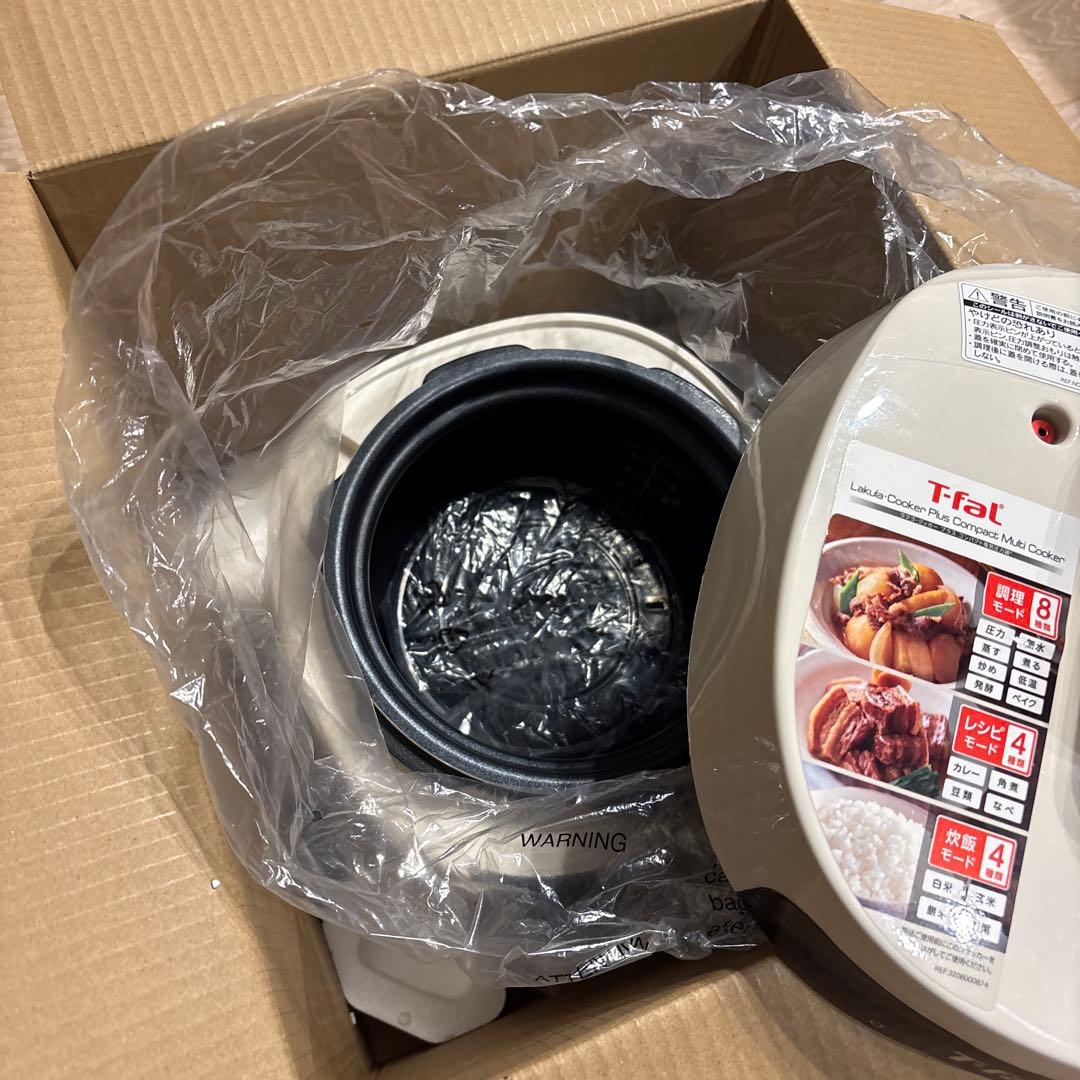 1台16役！ T-fal ラクラ・クッカープラス 電気圧力鍋 CY353AJP