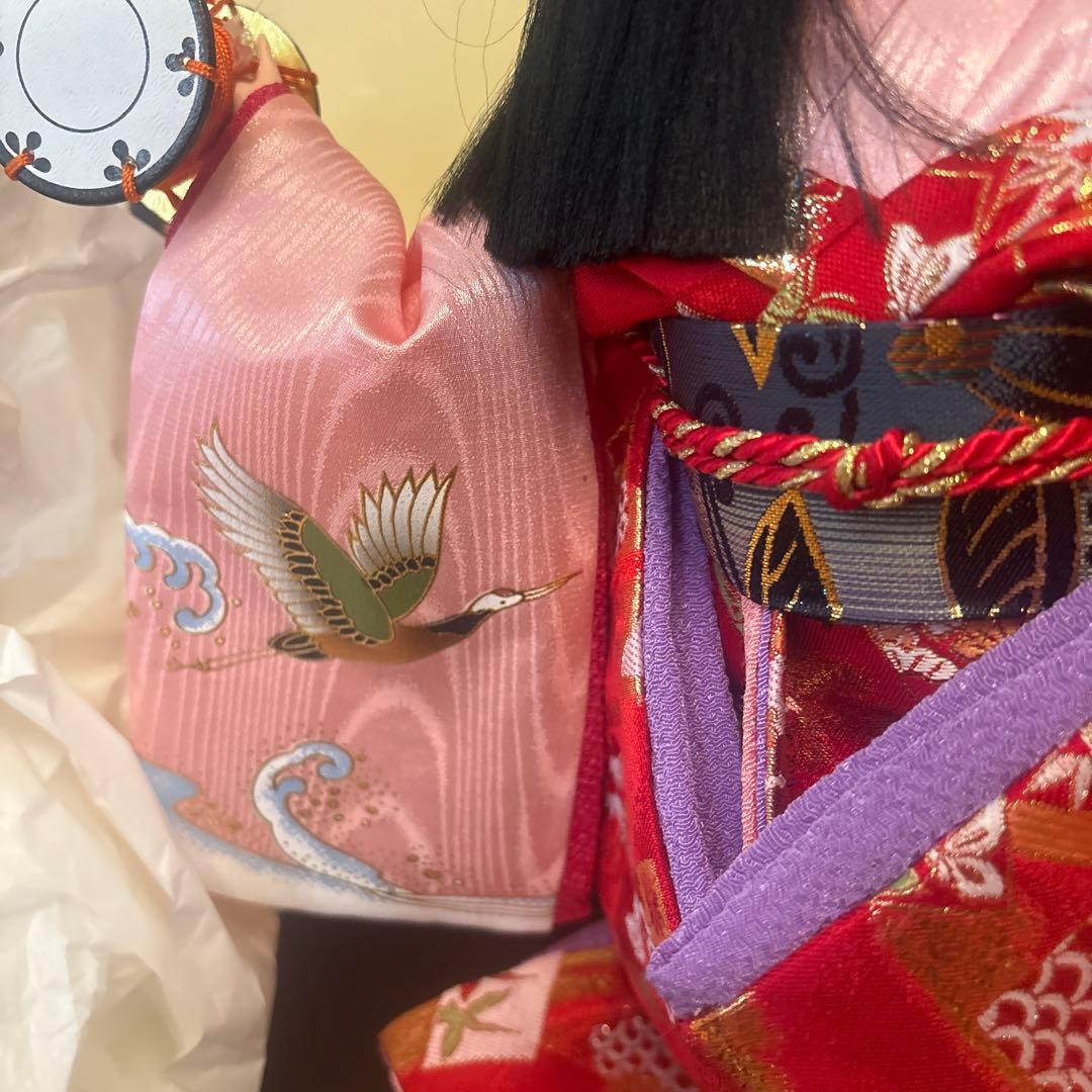 【博多人形「千寿」ガラスケース入り】お届け希望