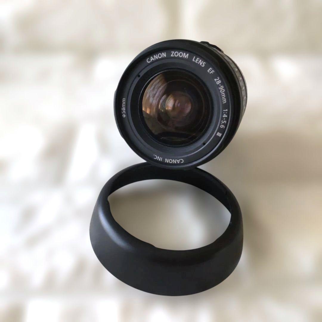 【実用美品】Canon EF 28-90 & 90-300mm フード付セット