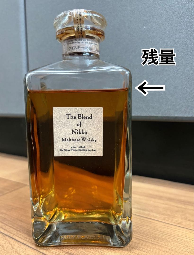 未開栓⭐️ The Blend of Nikka 660ml ウイスキー特級　古酒