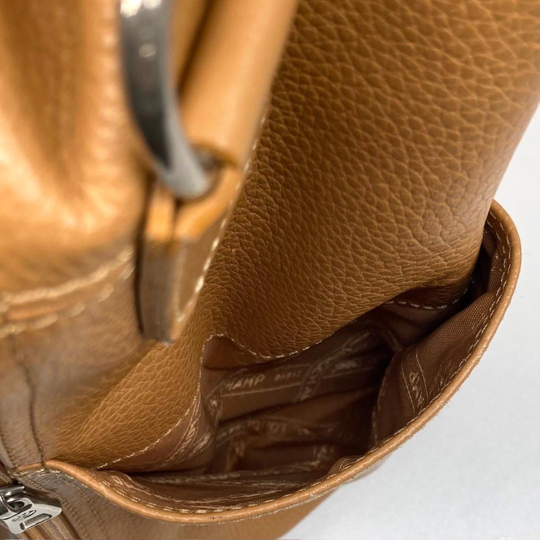 Longchamp ロンシャン　トラベルバッグ　キャメル
