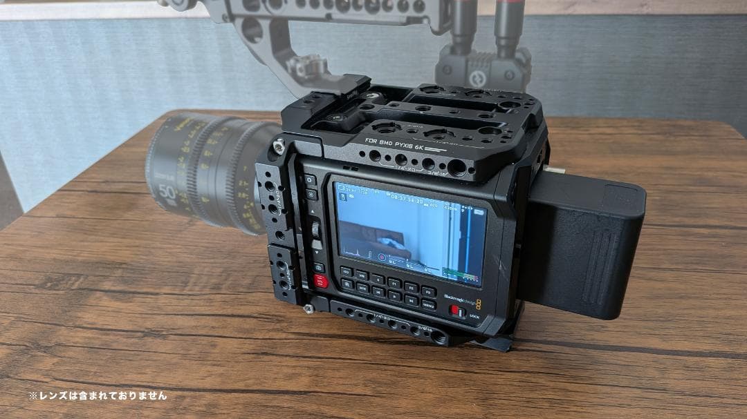 【お得セット】Blackmagic PYXIS 6K + ケージ + モニター