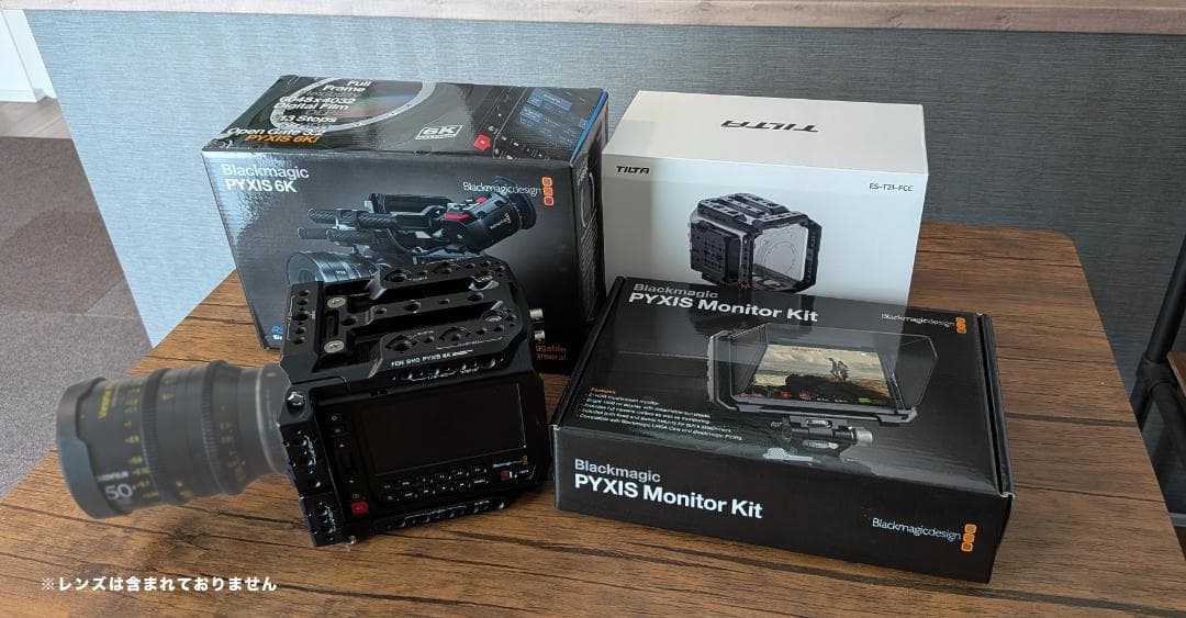 【お得セット】Blackmagic PYXIS 6K + ケージ + モニター
