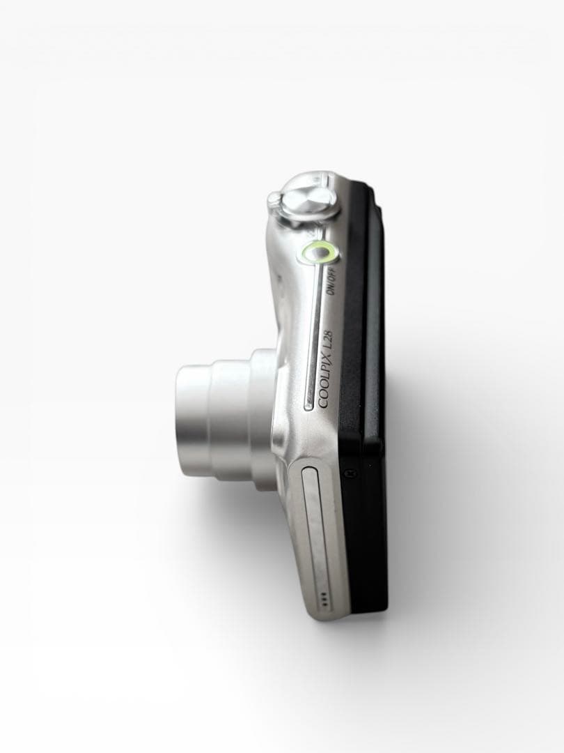 Nikon COOLPIX L28 シルバー 単三電池式 コンデジ 動作確認済