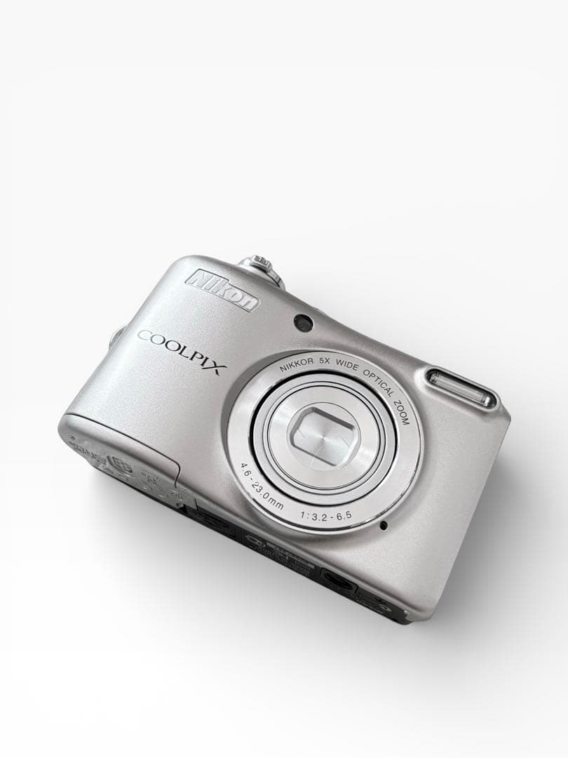 Nikon COOLPIX L28 シルバー 単三電池式 コンデジ 動作確認済