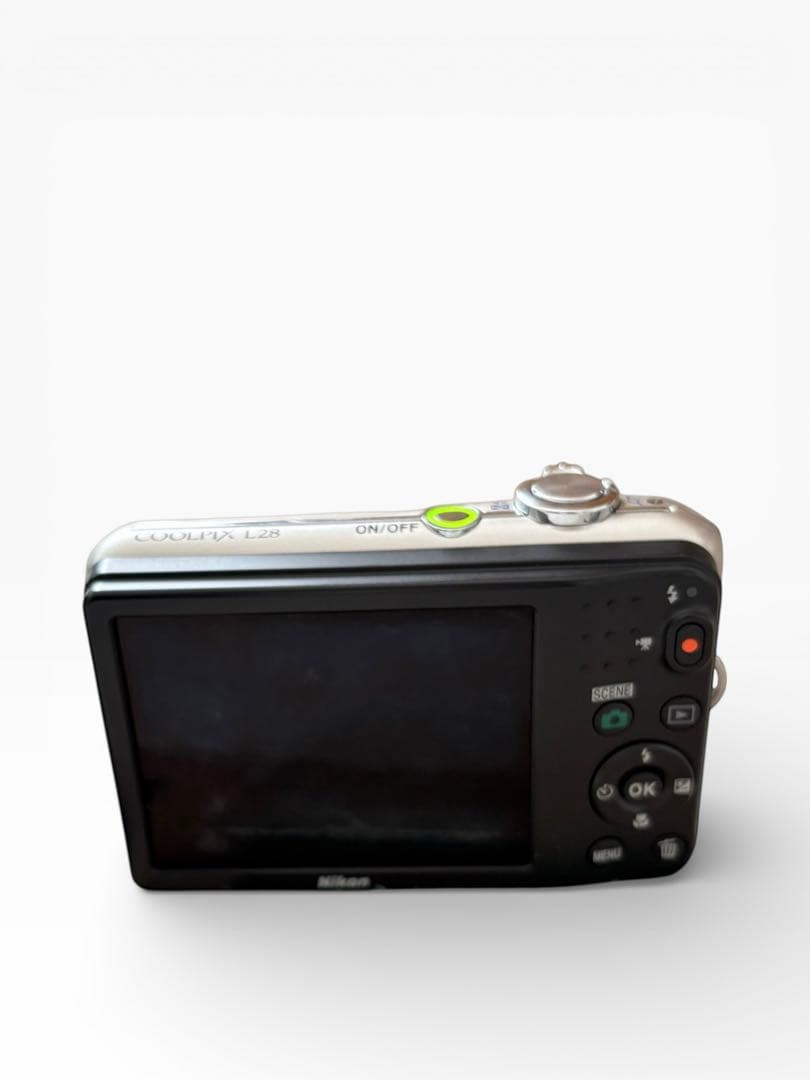 Nikon COOLPIX L28 シルバー 単三電池式 コンデジ 動作確認済
