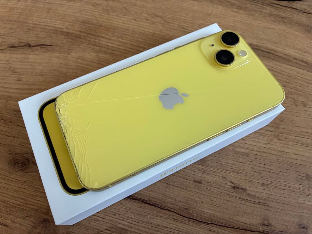 Apple iPhone14 128GBイエロー 箱付き