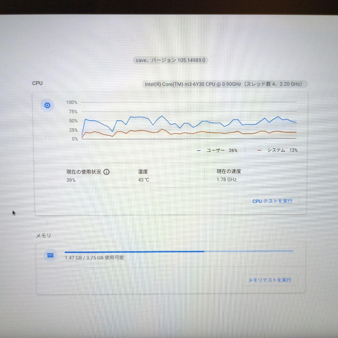 Chromebook本体 ASUS Chromebook C302CA