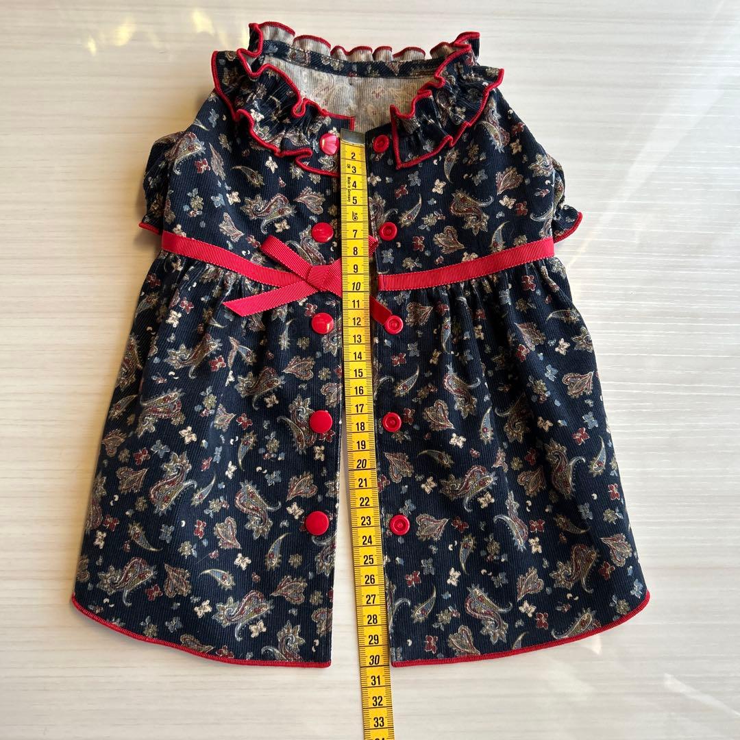 No.468•469 犬服ハンドメイド　バックオープンワンピース　2着
