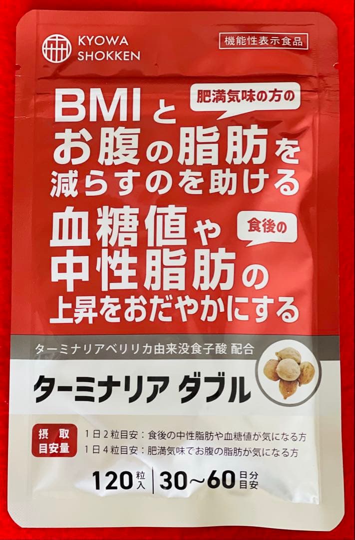 【新品未開封】ターミナリア ダブル 協和食研　120粒入×10袋