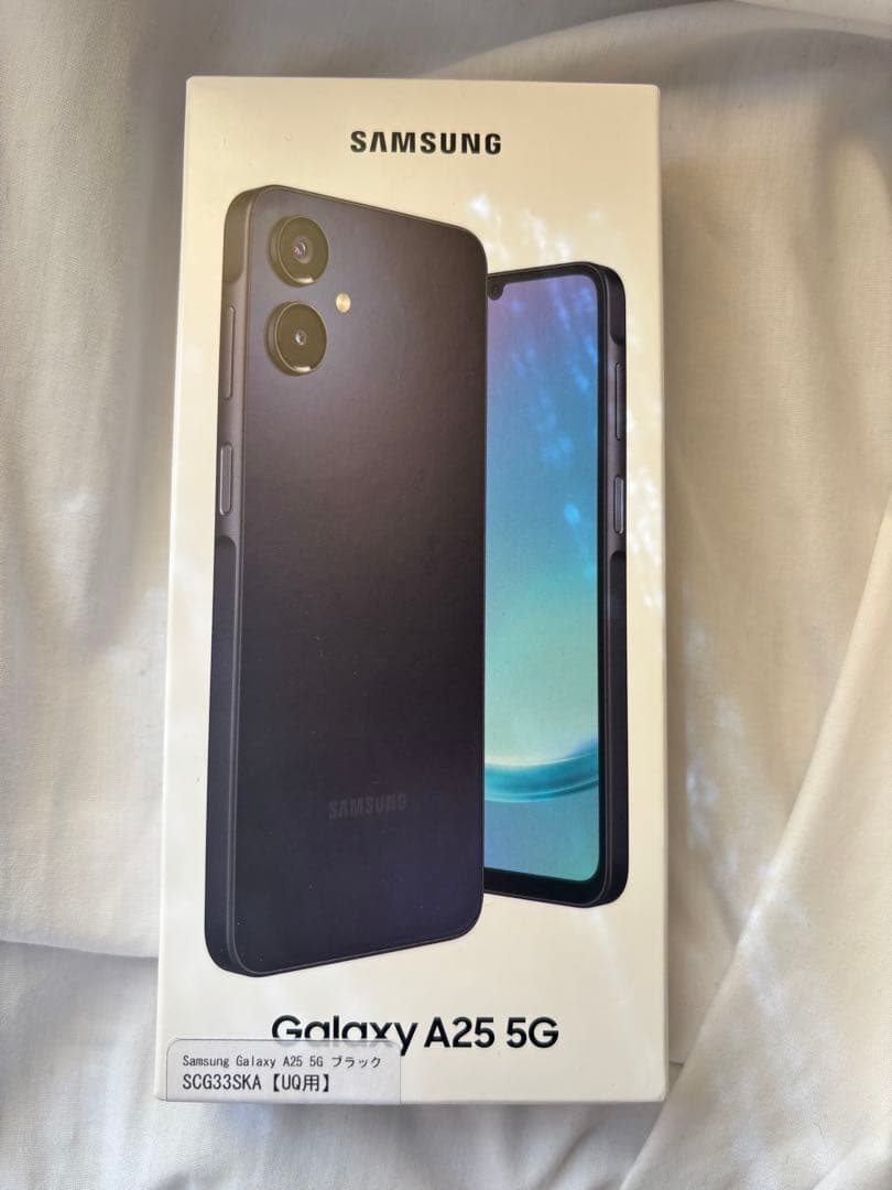 Samsung Galaxy A25 5G 本体 ブラック 箱付き