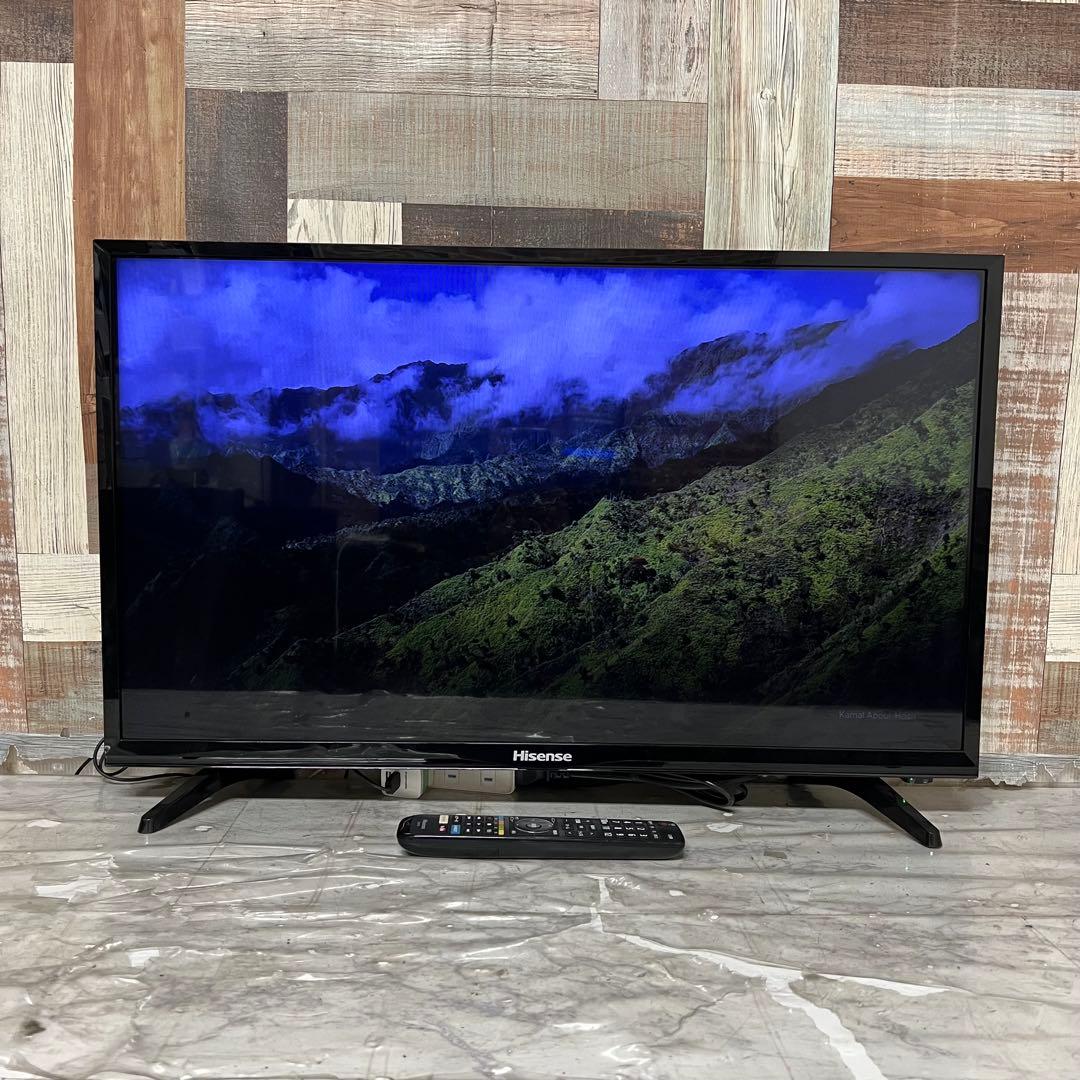 全国送料込❣️ハイセンス32型V液晶テレビ YouTube、U-NEXT⚪︎