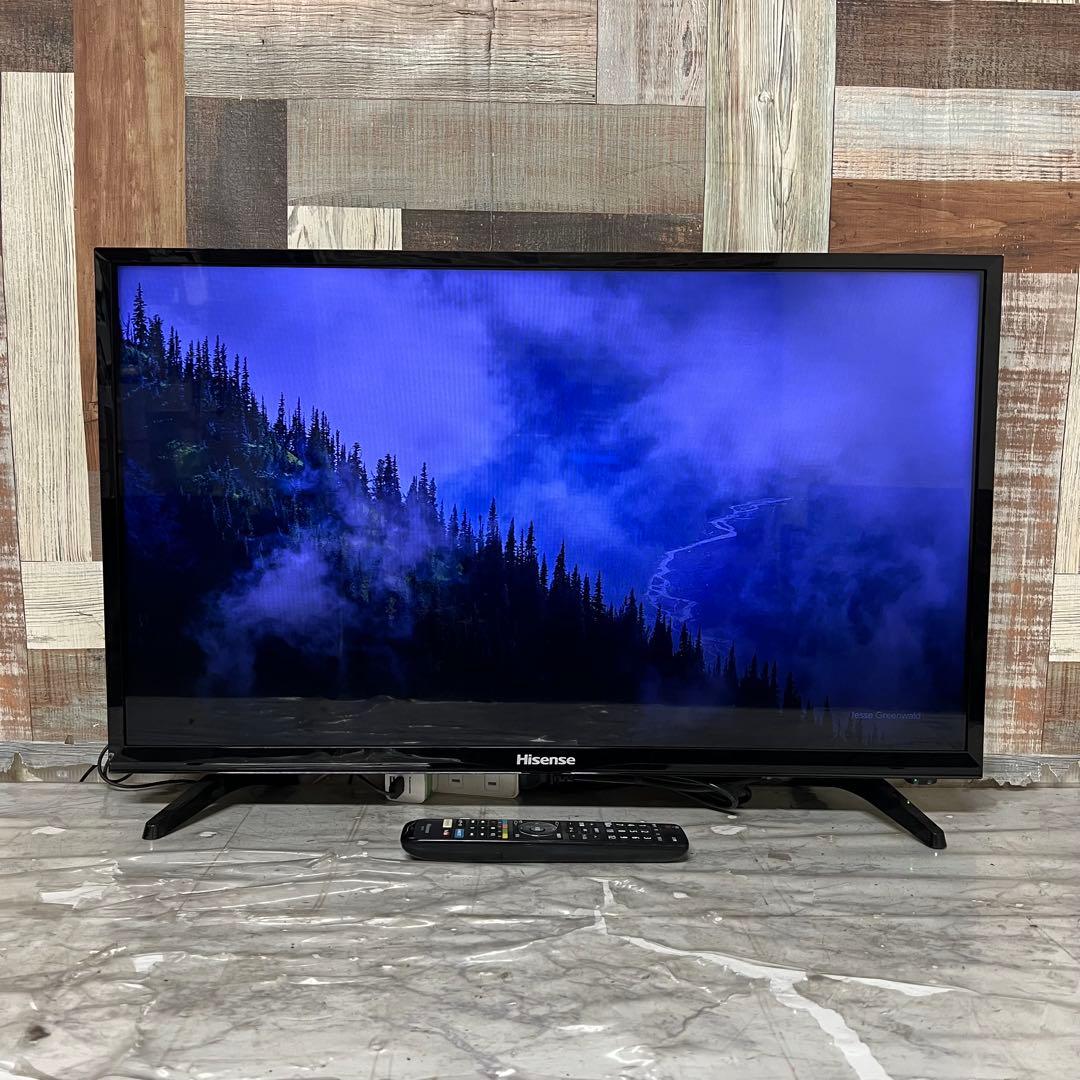 全国送料込❣️ハイセンス32型V液晶テレビ YouTube、U-NEXT⚪︎