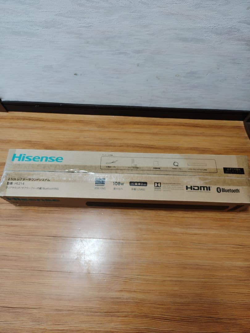 Hisense ハイセンス 2.1chサランドバースピーカーHS214