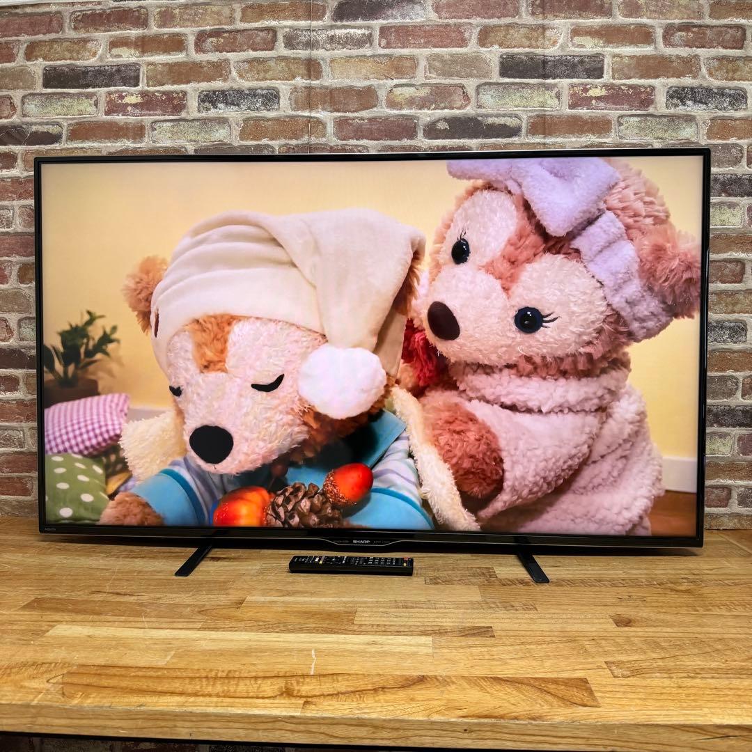 シャープ 50V型 4K液晶テレビ AQUOS LC-50US40 動画アプリ○